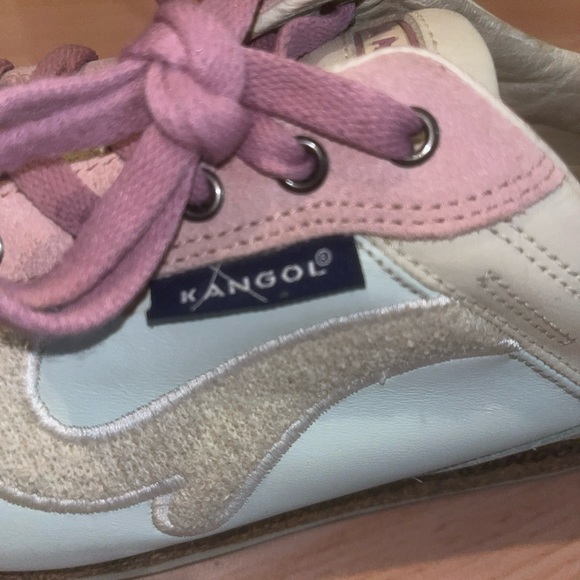 Kangol leather & suede sneakers size 10 - Picture 2 of 11